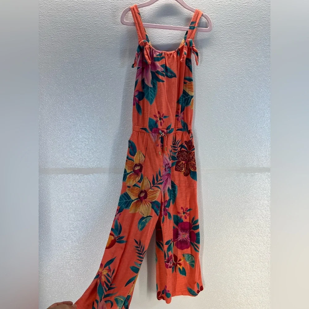 Old Navy Girls Floral Jumpsuit – Size 6–7‎ 🌺